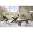 Τραπεζαρία σετ με 4 καρέκλες και 1 παγκάκι Νο4045