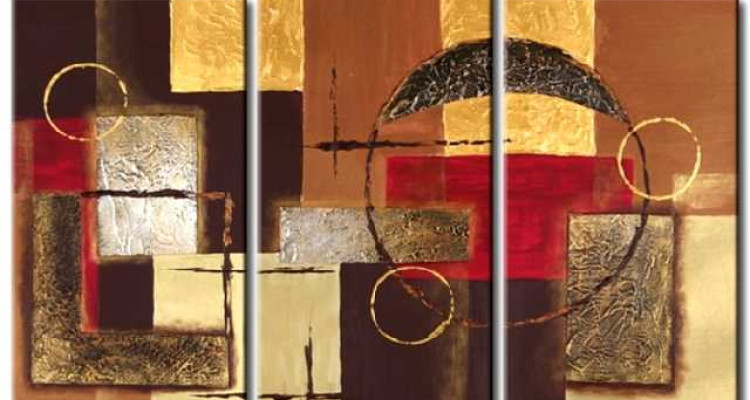 Τρίπτυχος Πίνακας έκφραση - Διαστάσεις: 120×80  Κωδικός: 100018