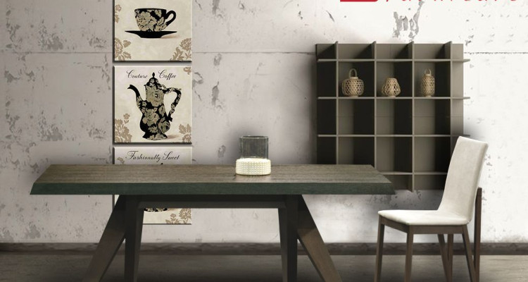 Τραπεζαρία σετ με 6 καρέκλες Νο4032