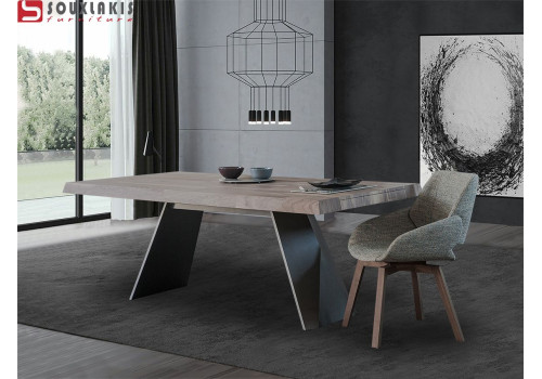 Τραπεζαρία σετ με 6 καρέκλες  Νο4047