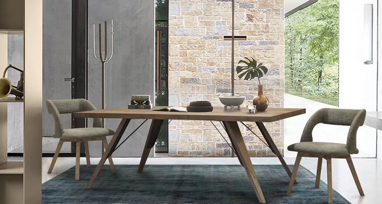 Τραπεζαρία σετ με 6 καρέκλες Νο4016