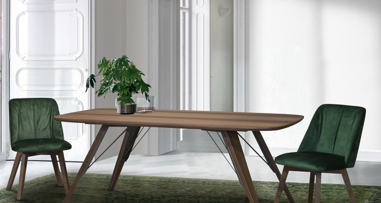 Τραπεζαρία σετ με 6 καρέκλες Νο4043