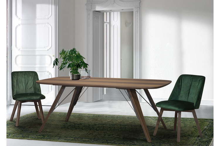 Τραπεζαρία σετ με 6 καρέκλες Νο4043