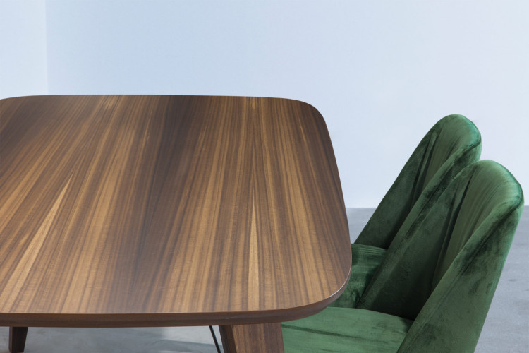 Τραπεζαρία σετ με 6 καρέκλες Νο4043