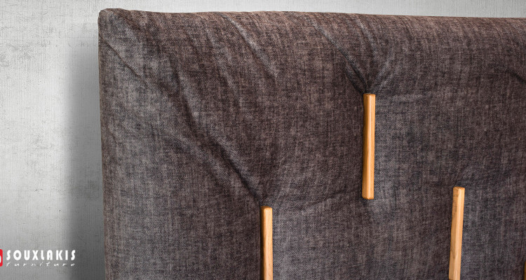 Κρεβατοκάμαρα με ιδιαίτερο Design στο κεφαλάρι No5054