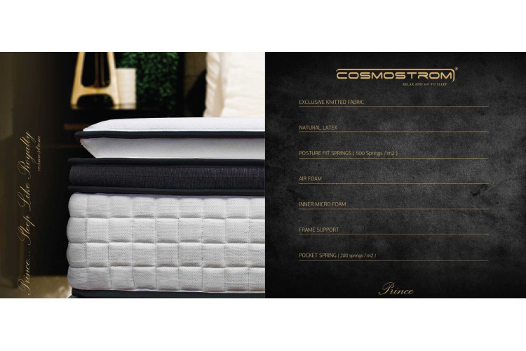 Στρώμα Prince 140×190 Cosmostrom Στρώμα Prince 140×190 Cosmostrom