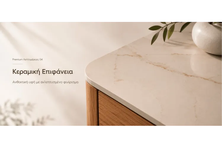 Κρεβατοκάμαρα No5055 με Ceramic Στοιχεία Κρεβατοκάμαρα No5055 με Ceramic Στοιχεία