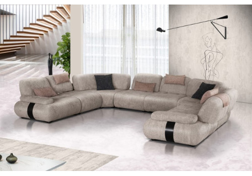 Σαλόνι γωνία Πι 420×290×210×108 Νο6103